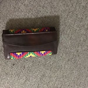 Hand made wallet leather